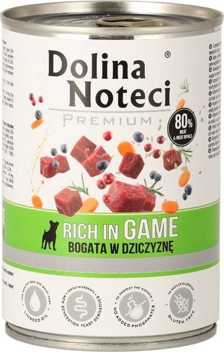 Dolina Noteci Premium z dziczyzną 400g 1