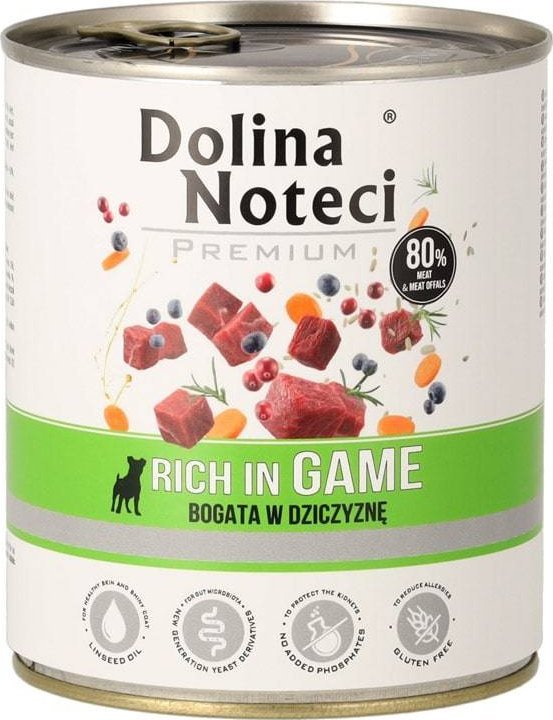 Dolina Noteci Premium z dziczyzną 800g 1