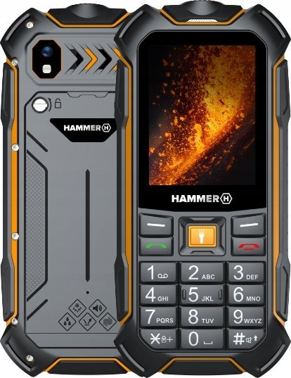 Telefon komórkowy myPhone Hammer Boost 2 LTE 4G Dual SIM Czarny 1