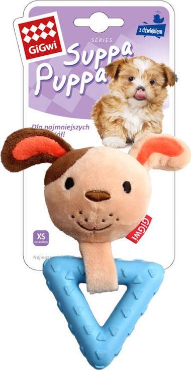 Suppa Puppa zabawka dla psa piszczałka piesek rozmiar S 1