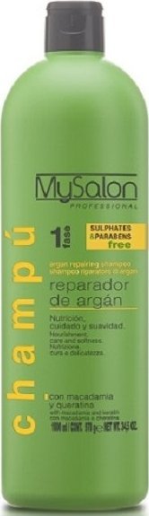 MYSALON Szampon do włosów zniszczonych ARGAN - 1000ml 1