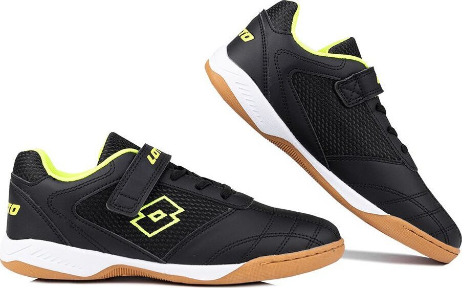 Buty dziecięce Lotto Whizzer K czarno-żółte 2600120K 1124 34 1