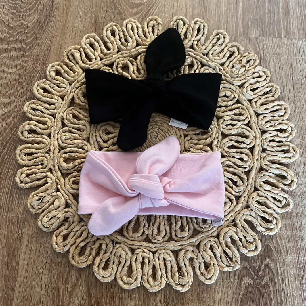 Mamatti Opaska dziecięca Pin Up OP11382 czarna 1