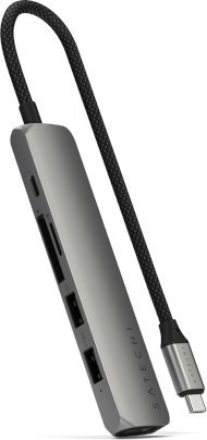 Satechi ST-P6SM huby i koncentratory USB Type-C 10000 Mbit/s Szary 1