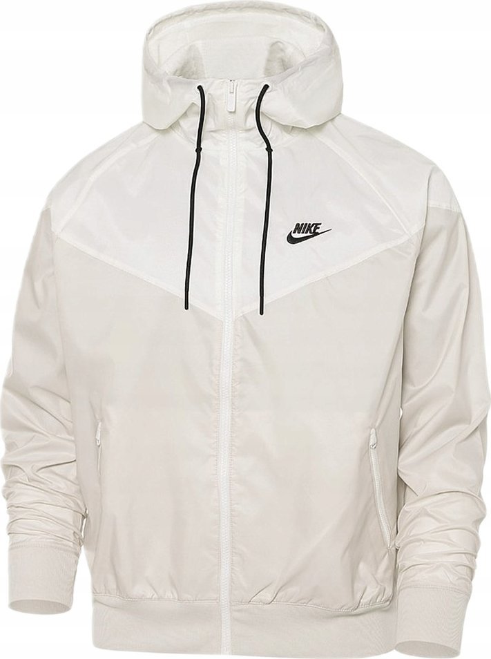 KURTKA MĘSKA NIKE PRZECIWDESZCZOWA Z KAPTUREM SPORTOWA WIATRÓWKA r. XL 1