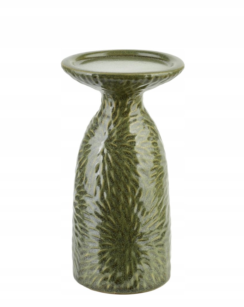 YARINE GREEN Świecznik 11x10x20cm 1