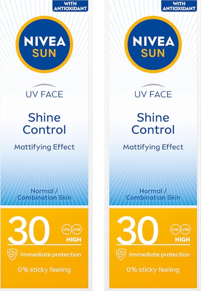 Matujący krem do twarzy NIVEA SUN z filtrem SPF 30 1