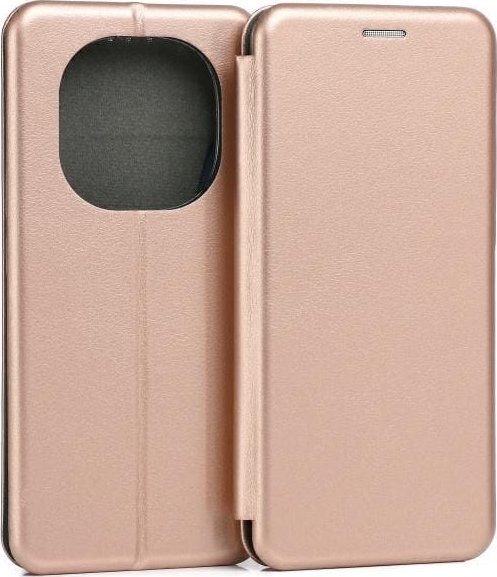 Etui Beline Book Magnetic Xiaomi Redmi    Note 14 Pro Plus 5G różowo-złoty/rosegold 1