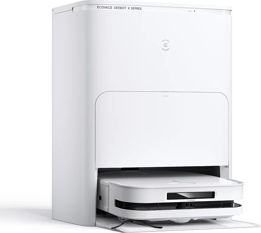 ECOVACS DEEBOT X5 OMNI Weiß Saug-Wisch-Roboter mit Reinigungsstation 1