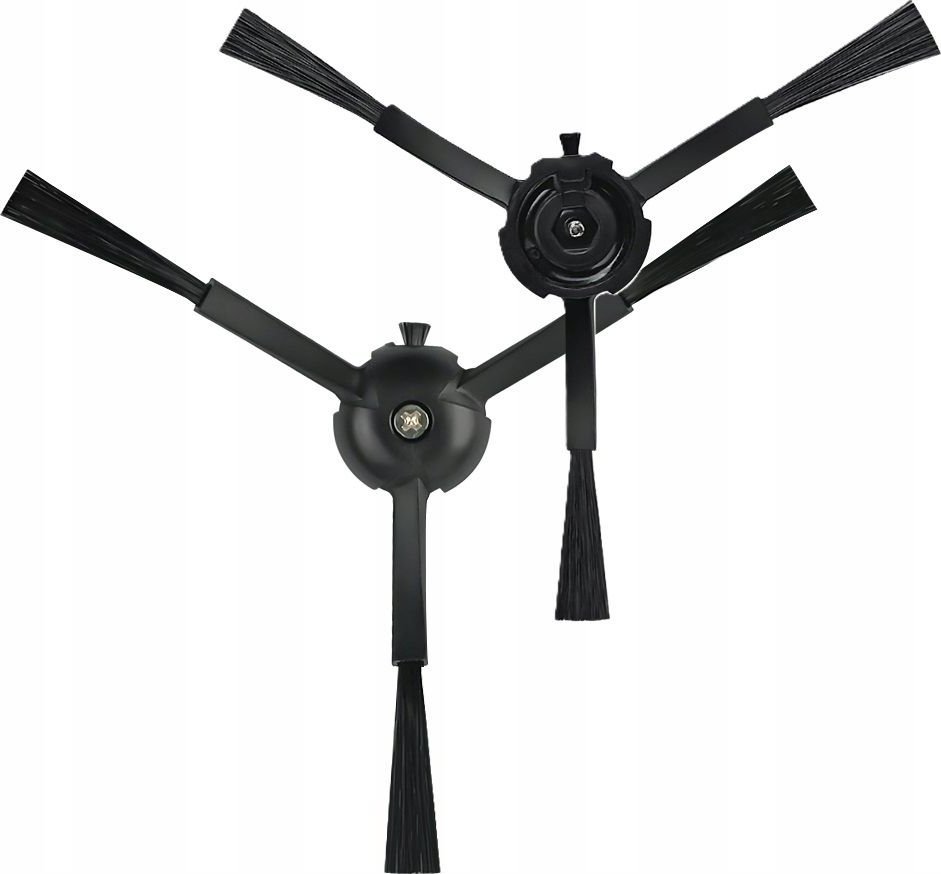 2x Szczotka Szczoteczka Boczna Czyszcząca Do Roborock S8 S8+ S8 Pro Ultra / Czarny