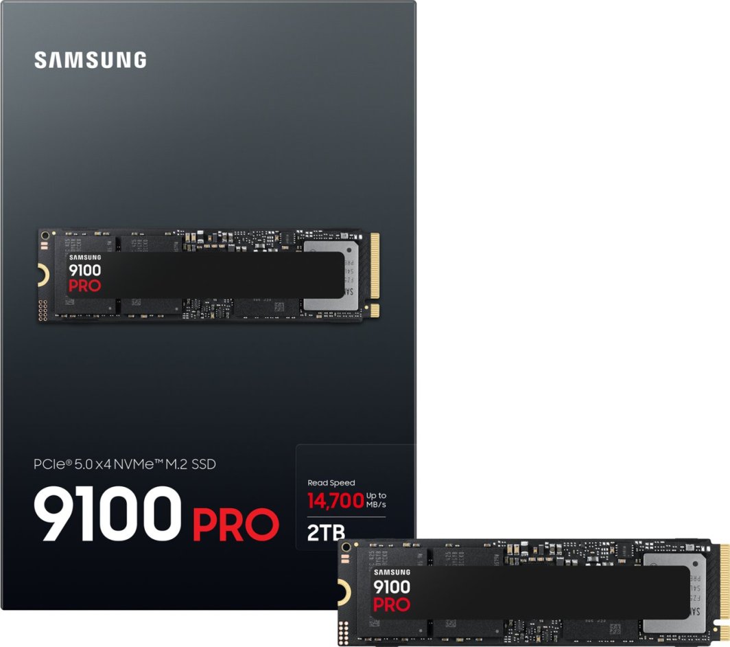 Samsung M.2 PCI-E SSD 9100 PRO 2TB 新品未開封 Samsung 2TB M.2 PCIe Gen5 NVMe 9100 PRO - Dyski SSD - Sklep