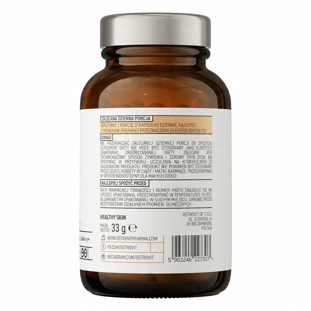 OstroVit Pharma Healthy Skin, 90 kapsułek 1