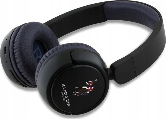 US Polo słuchawki nauszne Bluetooth      USHPV6PUNK czarny/black DH Color Logo 1