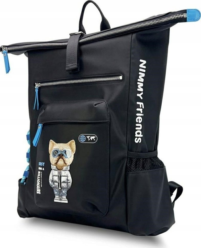 Plecak Nimmy Cool&Cute 2.0 Dog do        laptopa czarny 1