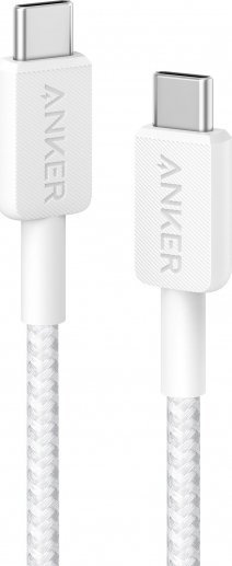 Kabel USB Anker USB-C - USB-C 0.9 m Biały (A81F5G21) 1