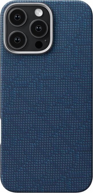 Pitaka Tactile Woven Case, PTK Dark Blue - iPhone 16 Pro Max 1