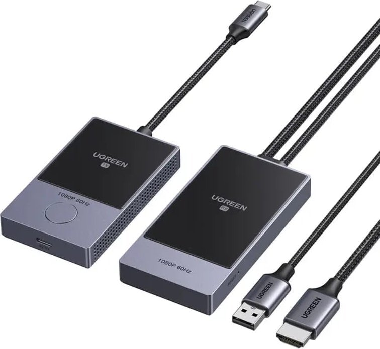 Bezprzewodowy nadajnik i odbiornik HDMI Ugreen CM737 1080p 30m 1