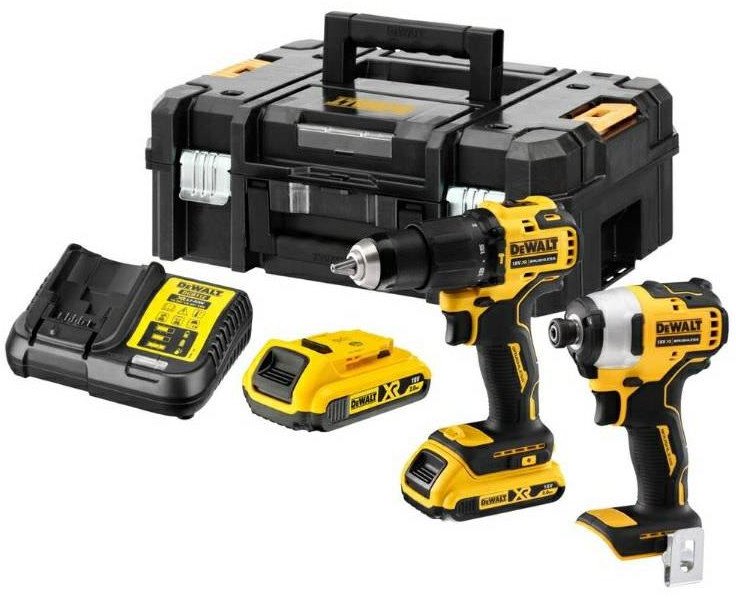 Zestaw elektronarzędzi Dewalt 6-elementowy (DCK2060L2T-QW) 1