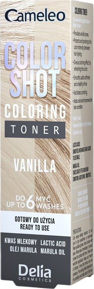 Cameleo Color Shot toner do włosów Vanilla 60ml 1