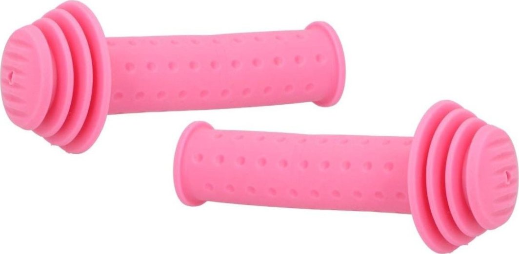 CHWYTY RĄCZKI GRIPY DO KIEROWNICY 115MM DUNLOP - RÓŻOWY 1