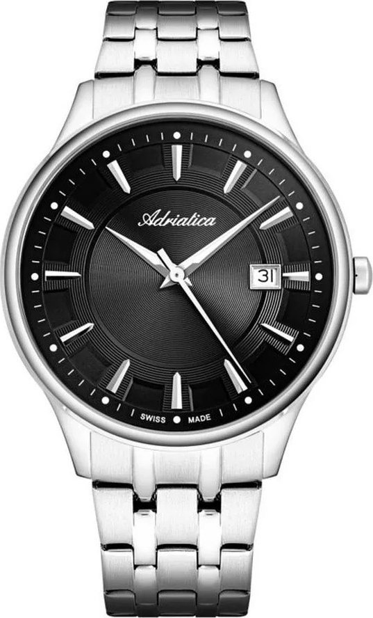 Zegarek męski Adriatica A1300.5114Q srebrny 1