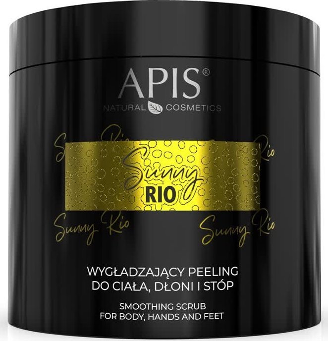 APIS Sunny Rio wygładzający peeling do ciała dłoni i stóp 700g 1