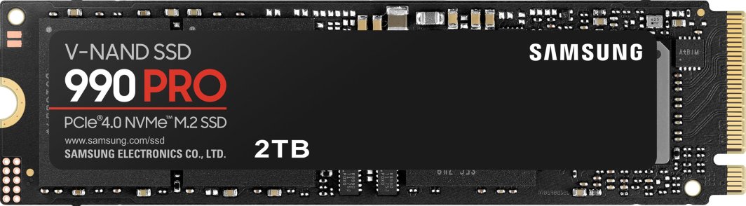 Samsung | 990 PRO | 2000 GB | SSD form factor M.2 2280 | Solid-state drive sąsaja PCIe Gen4x4 | Skaitymo greitis 7450 MB/s | Rašymo greitis 6900 MB/s 1