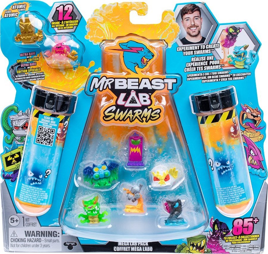 Cobi Figurki Mr Beast Lab - Rój Mega Lab 12-pak - Figurka - Morele.net