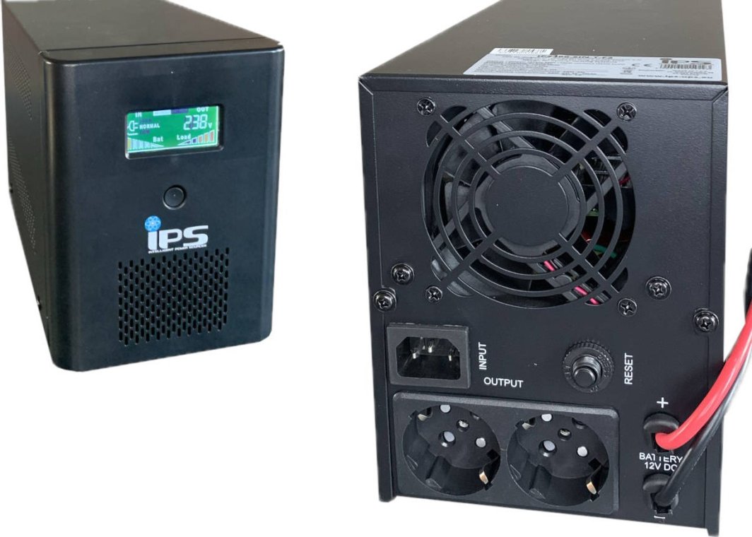 IPS-UPS IPS500-SIN-T-F2 - Zasilacz awaryjny z czystym sinusem, 500W, 230V 1