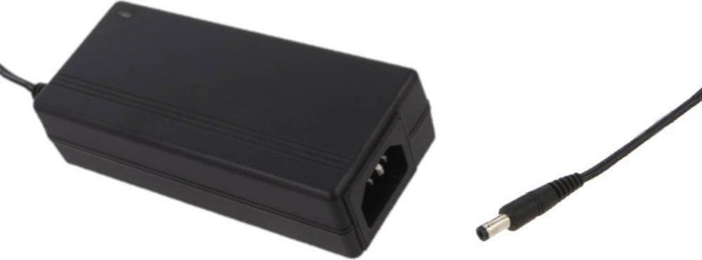 POSC48125-C14, desktop 48v/1.25A, gniazdo AC: IEC C14, wtyk DC:2.1x5.5mm prosty 1