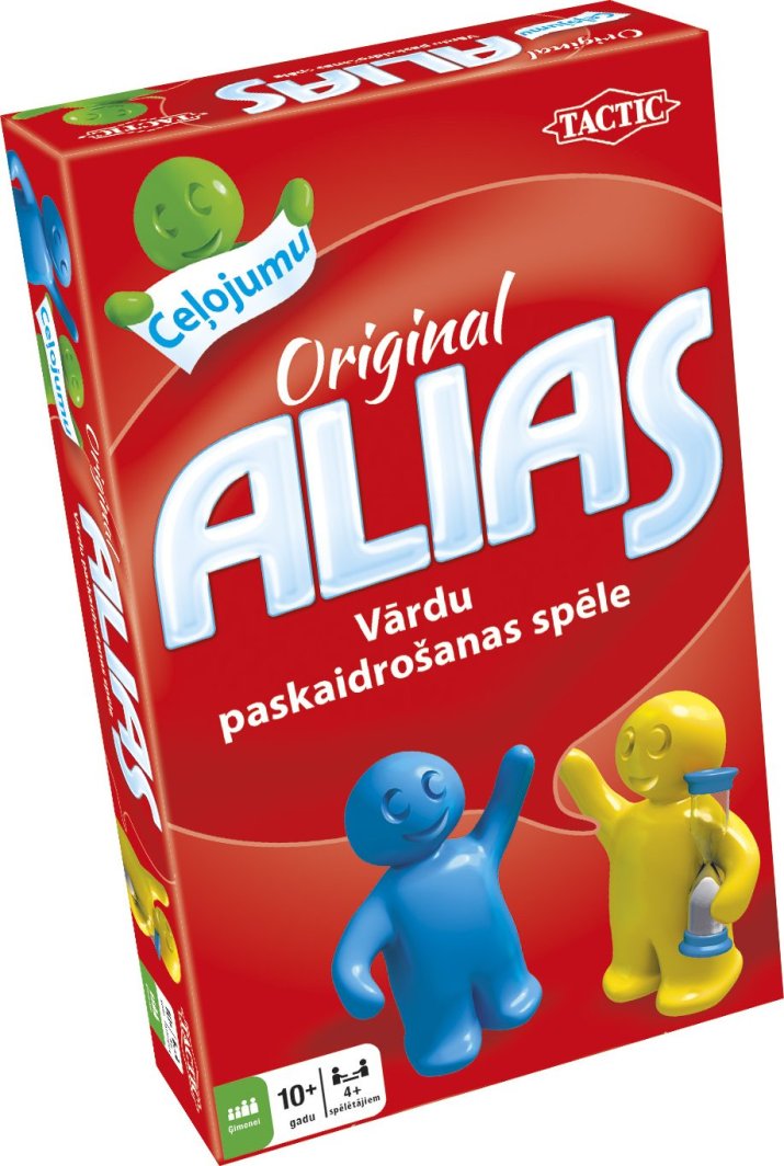 Tactic Game Alias   Original, travel version, Latvian language. 1