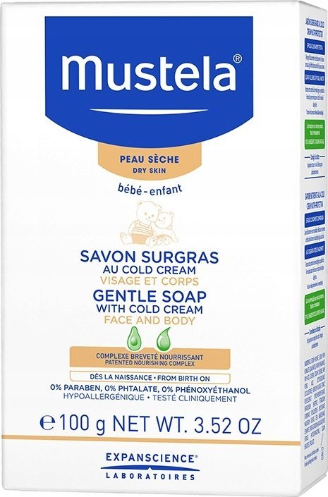 Muilas Mustela Cold Cream, 100 g 1