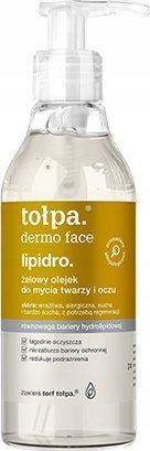 Tołpa Dermo Face Lipidro Żelowy olejek do mycia twarzy i oczu 195ml 1