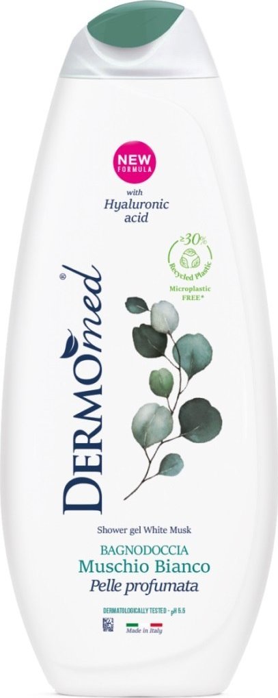 Dermomed Żel pod prysznic białe piżmo 650ml 1