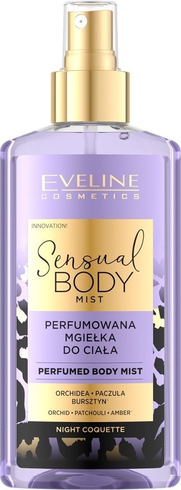 Eveline Sensual Body Mist perfumowana Mgiełka do ciała night coquette 150ml 1