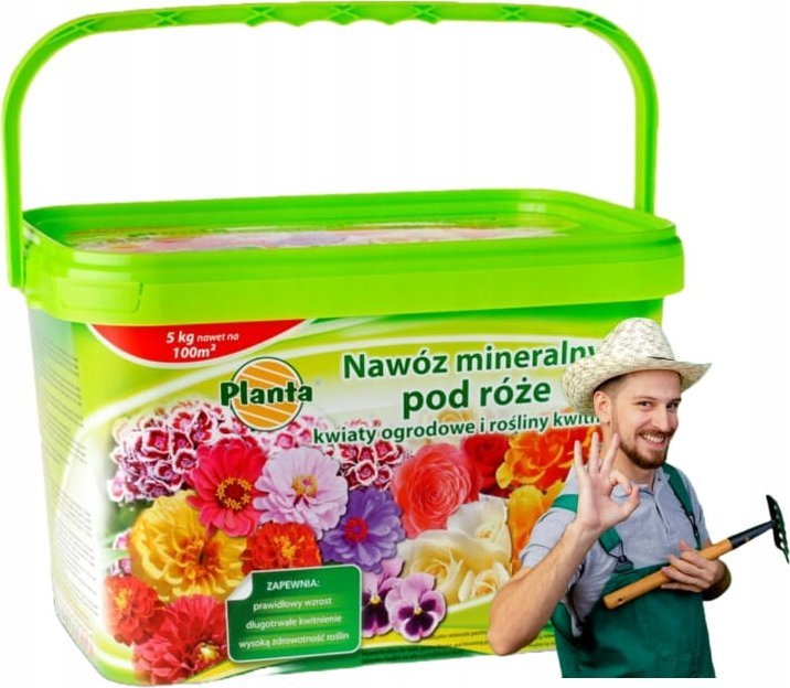 Nawóz mineralny do róż i kwiatów ogrodowych 5kg 1