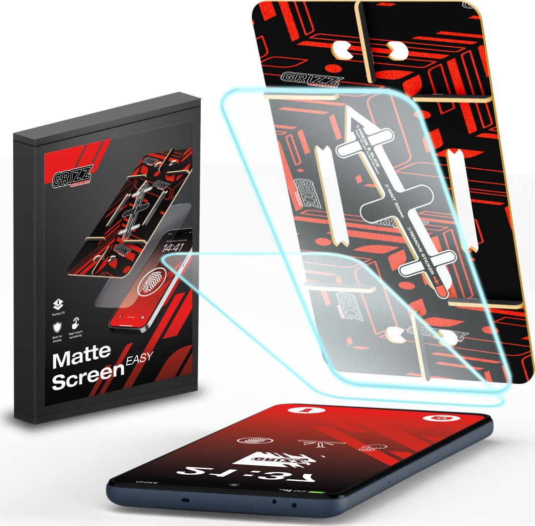 Folia matowa GrizzGlass MatteScreen Easy do Samsung Galaxy A54 [2 PACK] 1