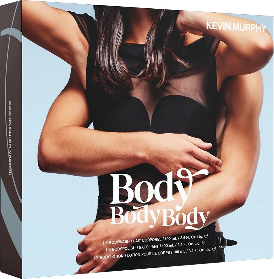 Kevin Murphy Body Body Body Zestaw Żel do mycia ciała 100ml + balsam 100ml + peeling 100ml 1