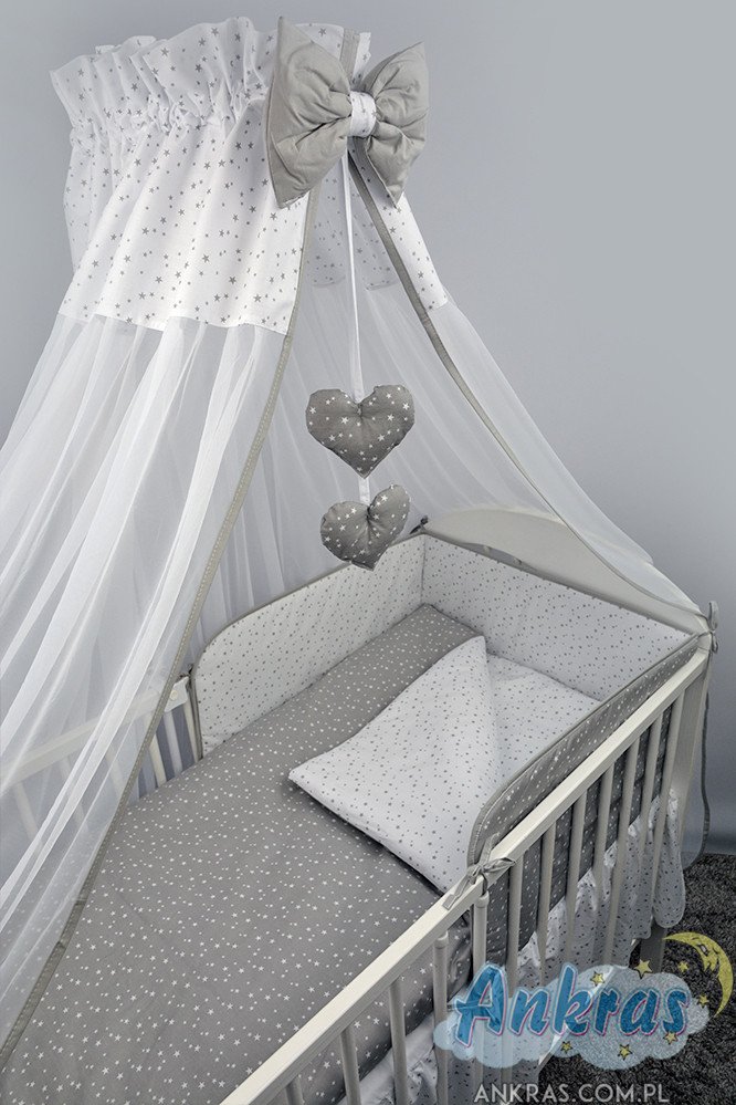 ANKRAS bedding set 2 pcs Constellation Grey 135x100, 60x40cm 1