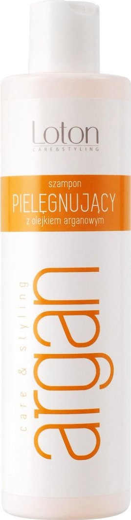 Loton SZAMPON DO WŁOSÓW pielęgnujący z olejkiem arganowym 300ml 1