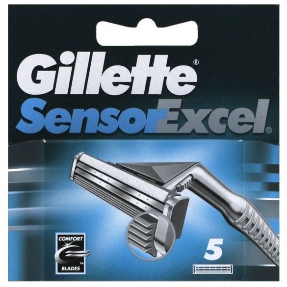  Gillette Sensor Excel wymienne ostrza do maszynki do golenia 5szt 1