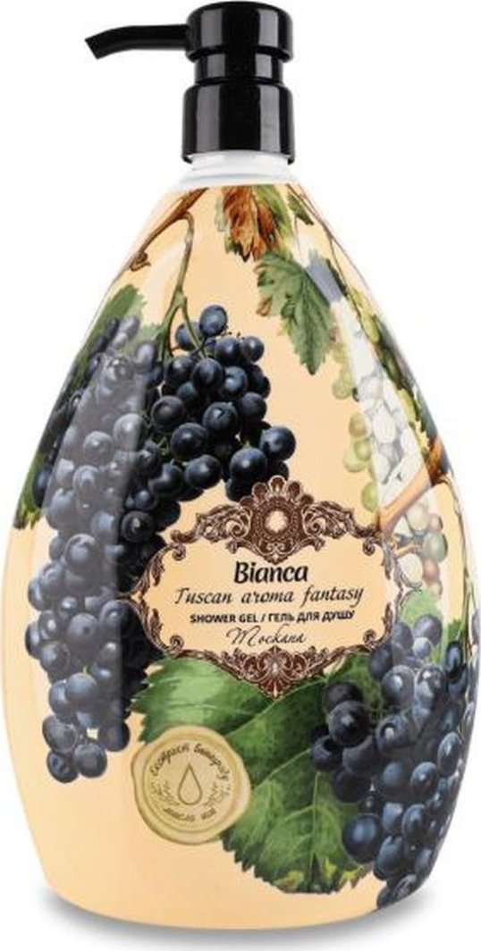 Bianca Żel Pod Prysznic Z Ekstraktem Z Winogron I Masłem Shea 1000ml 1