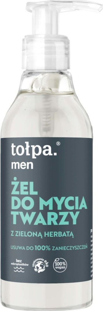 Tołpa Men Żel do Mycia Twarzy z Zieloną Herbatą 195ml 1