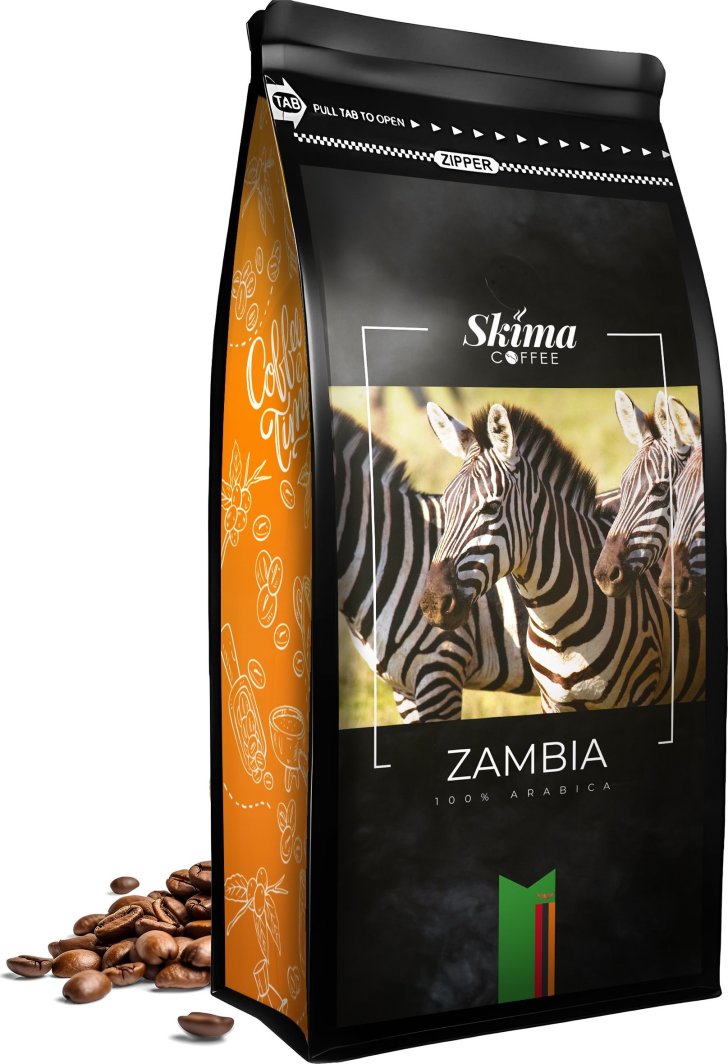 Kawa ziarnista SkimaCoffee Zambia 1 kg 1