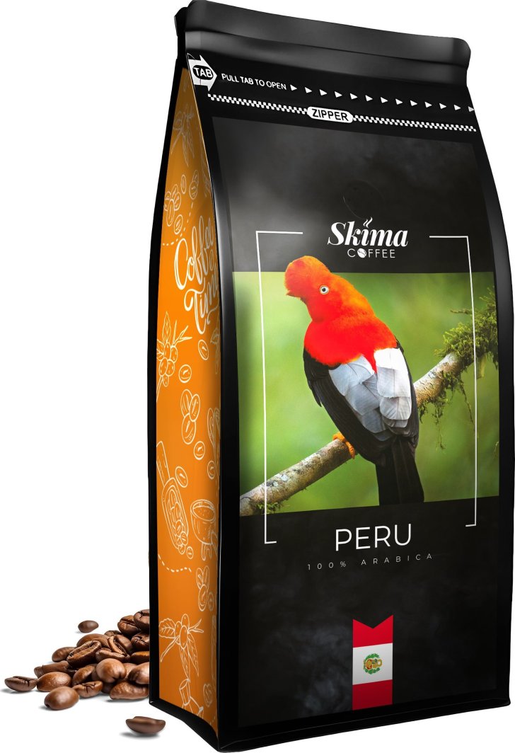 Kawa ziarnista SkimaCoffee Peru 1 kg 1