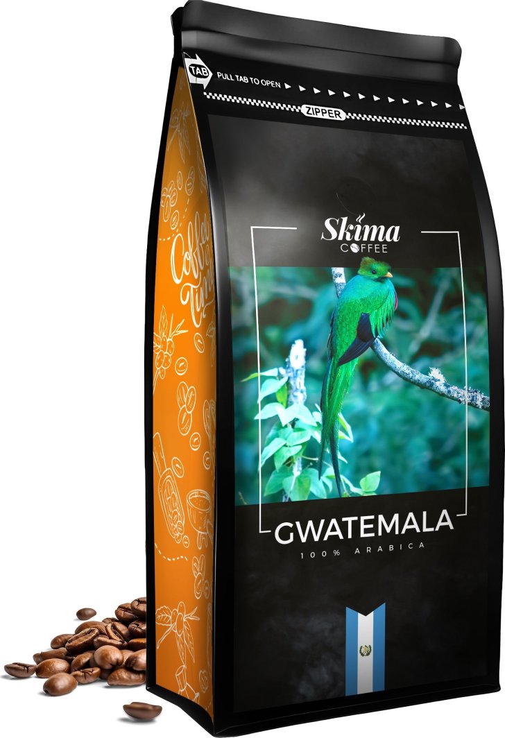 Kawa ziarnista SkimaCoffee Gwatemala 1 kg 1