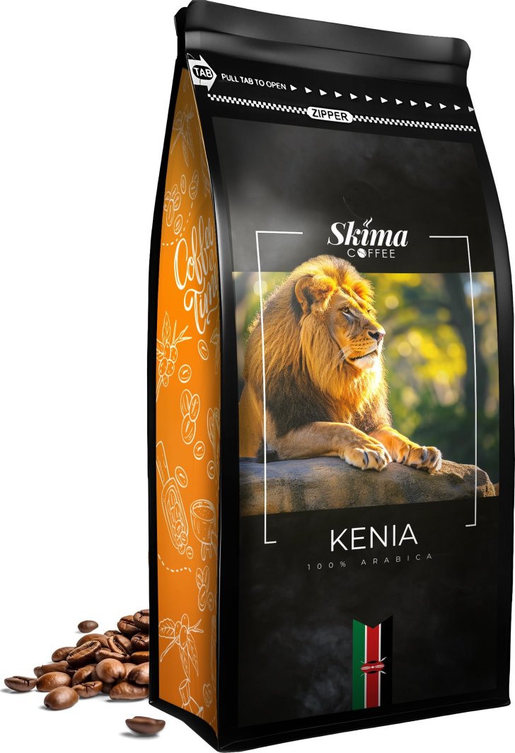 Kawa ziarnista SkimaCoffee Kenia 1 kg 1