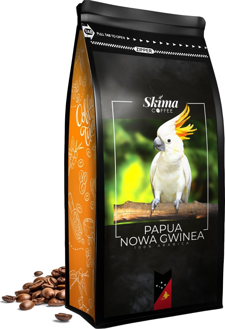 Kawa ziarnista SkimaCoffee Papua Nowa Gwinea 1 kg 1