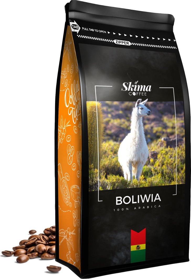Kawa ziarnista SkimaCoffee Boliwia 1 kg 1