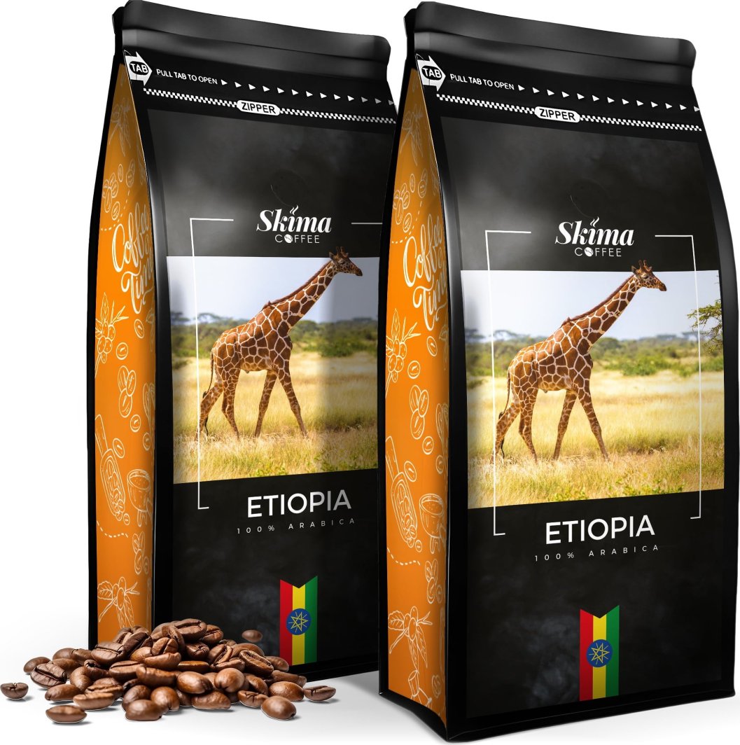Kawa ziarnista SkimaCoffee Etiopia 2 kg 1